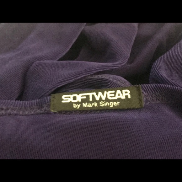 New Purple Softwear by Mark Singer Top Button Down Top or Jacket size La… - Picture 7 of 15